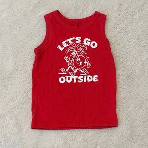Garanimals Bright Red Kids Tank Top